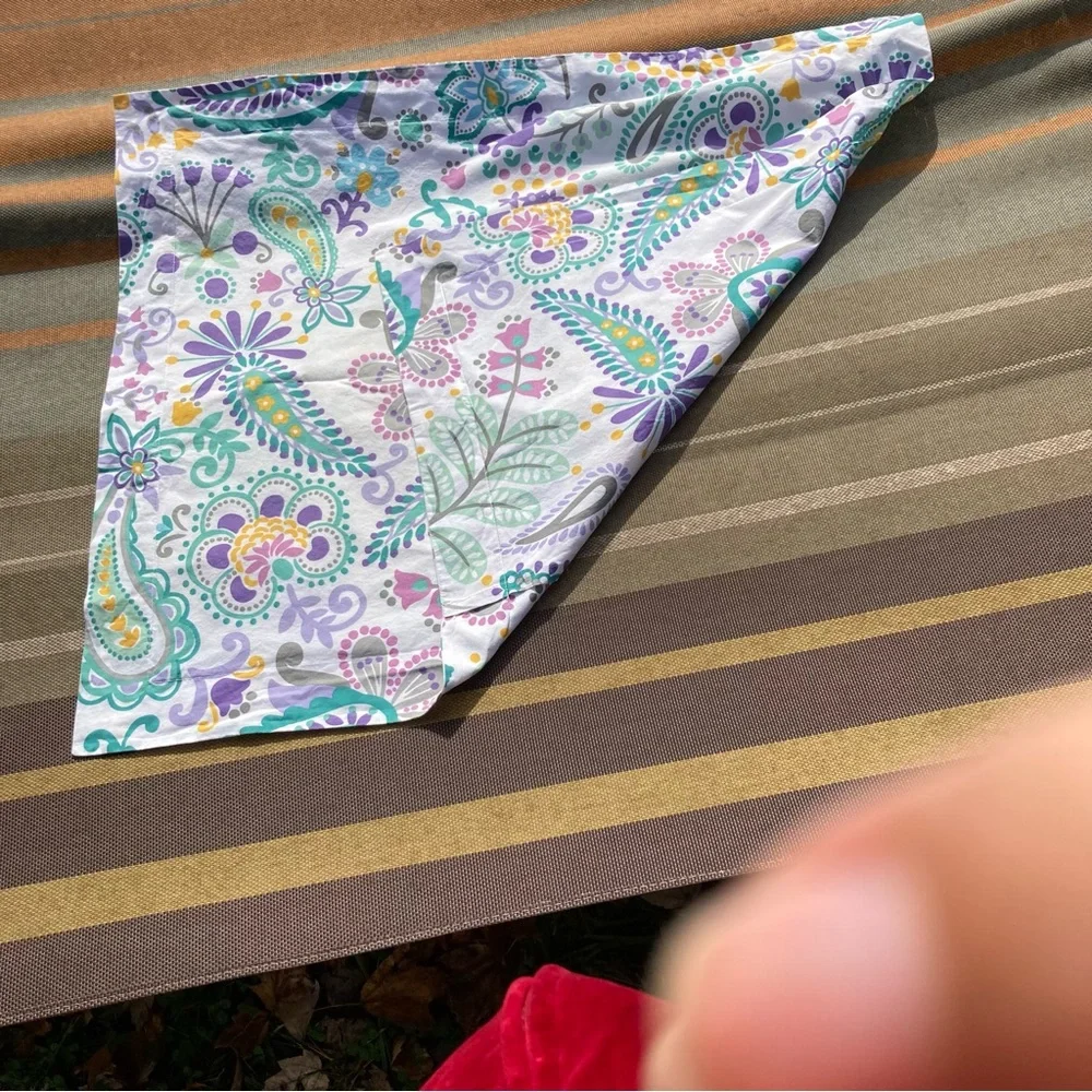 POTTERY BARN Teen Ana Paisley Colorful Paisley Pillow Sham STANDARD Size